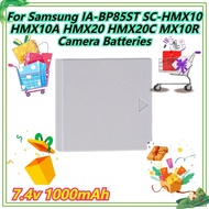 7.4v 1000mAh For Samsung IA-BP85ST SC-HMX10 HMX10A HMX20 HMX20C MX10R Camera Batteries