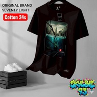 SEVENTY Original T-shirtEIGHT for Men and Women Cotton 24s Random/ 2 Seventy eight T-shirt/ 78 T-shi