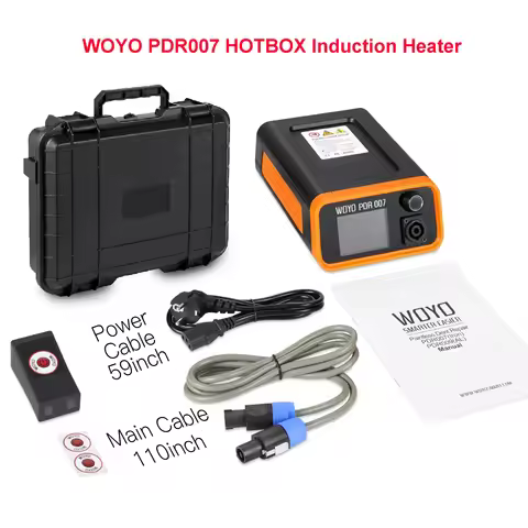WOYO PDR 007 HOTBOX Induction Heater Auto Body Paintless Puller Kits with Repair Handle Car Dent Rep