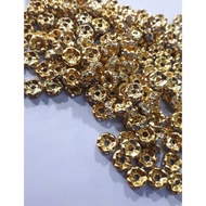 8MM GOLD FLOWER SPACER