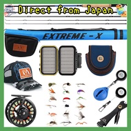 Maxcatch Extreme-X Fly Fishing Rod and Reel Combo, 3-8wt Complete Beginner Fishing Set
