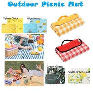 Kalis air 200x300cm Perkelahan Luaran Oxford Tikar Perkhemahan Lipat Outdoor Picnic Oxford Camping M