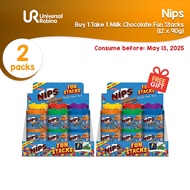 Nips Milk Chocolate Fun Stacks (12 x 90g) Consume Before: May 13, 2025