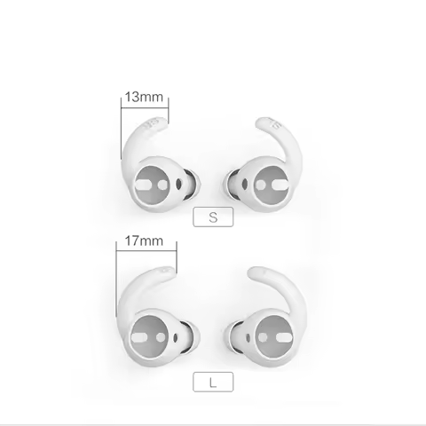Anti-drop Silicone Ear Tips for Apple Airpods 1/2 Eartips for JBL T225TWS Earbuds for HUAWEI FreeBud