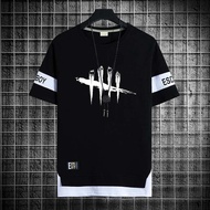 [Latest model]Street Trend Men's Slim fit Short sleeved T-shirt Hip Hop Style Dead By Daylight Print