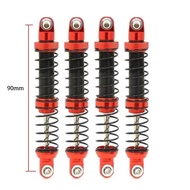 โลหะโช้คอัพ70มม. 80มม. 90มม. 100มม. 110มม. 120มม. สำหรับ1/10 SCX10 Wraith RR10 TRX4 TRX6 ABSiMA Sher