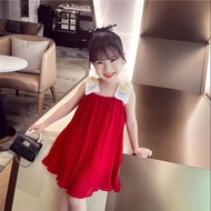 Girl's Fashionable Princess Dress Summer Dress New Summer Little Girl Baby Dress Children's Dress Su