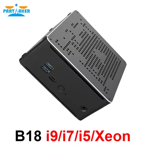 10th Gen Nuc I9-10980HK Xeon 2176M Mini PC 2 Lan Windows 11 2*DDR4 2*NVME AC WiFi Gaming Desktop Com