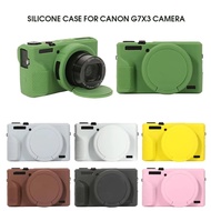 Sarung Kulit Silikon Lembut Kamera 9c Untuk Canon G7x Mark Ii/g7x Mark III D6t1