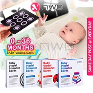 《 𝗠𝗢𝗡𝗧𝗘𝗦𝗦𝗢𝗥𝗜 》0 - 36 Months Baby Flash Card Visual Stimulus Pictures Cards Kad Imbas Budak 视觉激发卡 NWD