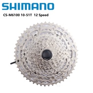 Shimano DEORE Series CS-M6100 12 Speed 10-51T Cassette MICRO SPLINE Freewheel Cog For Mountain Bike 