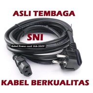 HP CPU Power Cable UPS SERVER BAGUS SNI Thickness 3x 1.5mm EU PLUG C 13 CORD C-13 TO EUROPE 30 CM Mo