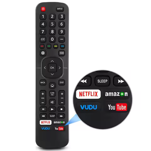 Universal Remote Control for Hisense TV 4K LED HD UHD Smart TVs Replacement EN2A27 EN2A127H EN2A27HT