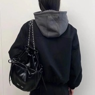 Korean Niche MK Bow Chain Backpack Sweet Cool Style Handbag mk Bag