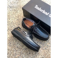 [READY STOCKS] TIMBERLAND LOAFER FULL ALL BLACK NEW