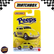 Matchbox '62 Volkswagen Beetle PEEPS