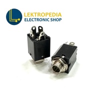 Soket Akai Stereo SEGI 4pin 4 kaki pin Mic Toa Socket 6.5mm Bodi Box