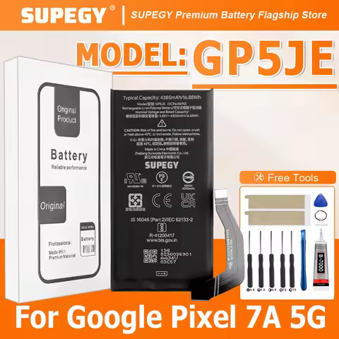 2026 Years 100% NEW Replacement Battery GP5JE For HTC Google Pixel 7A 5G Replace Battery Batteries