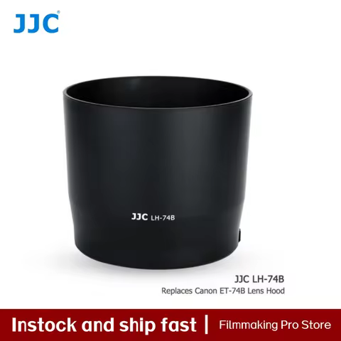 JJC Lens Hood for Canon EF 70-300mm f/4-5.6 IS II USM RF 100-400mm f/5.6-8 IS USM Lens Replaces ET-7