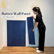 Top Dilis Batten Wall Panel Modular / Wall Moulding