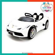 Junior Car By Child Ferrari 458 Spider FC-8858 White
