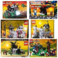 古董樂高lego6082綠龍城堡6073 6020 10039鷹 6066羅賓漢城堡