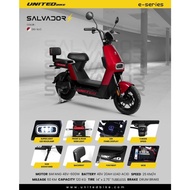 Motor Listrik Sepeda Listrik UNITED Salvador E-Bike, Sepeda Listrik