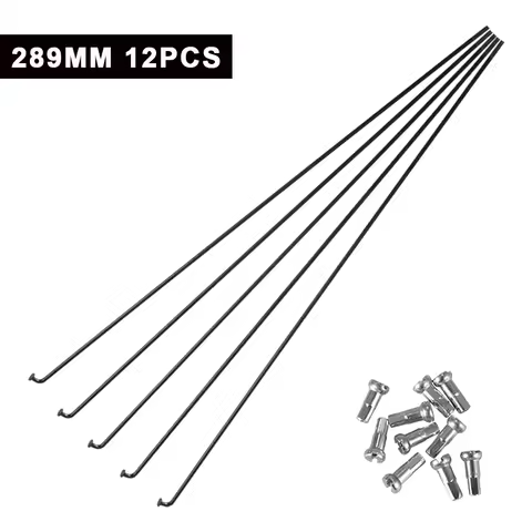 12PCS Wheelset Repair Spokes P3 DR390 M1 BOOST M2 R1S Wheel J-bend Spoke Round 2.0mm Straightpull Ae