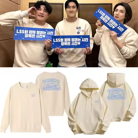 Super Junior Choi Siwon LSS Concert Same Hoodies Kpop Fashion Autumn Loose Pullover Women Men Korean