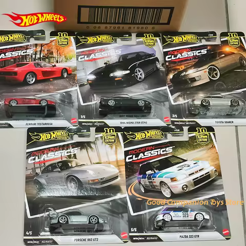 Genuine Hot Wheels 1/64 Car Culture FPY86 Modern Classic FERRARI TESTAROSSA PORSCHE993 GT2 Diecast V