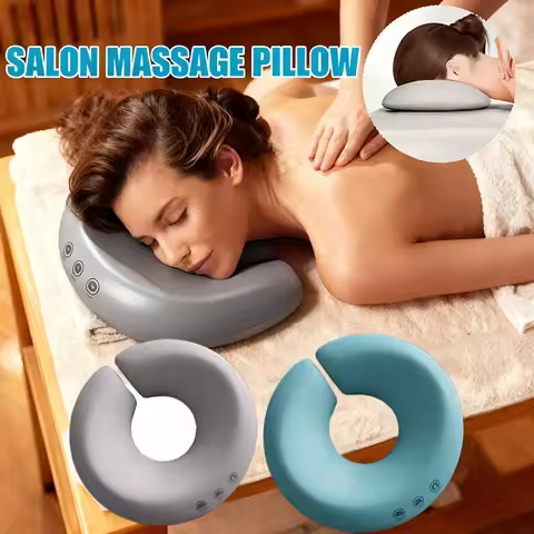 Ergonomics Lying Down Pillow Memory Foam Breathable Head Rest Beauty Salon Sleeping Pillow SPA U Sha