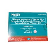 Vitamin B1 + B6 + B12, B complex – Nerve & Energy Support Supplement (100 Tablets per Box) - DMP