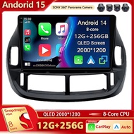 Android 15 Car Radio Multimedia Player For Toyota Estima ACR30 2000 - 2005 Auto Carplay Car Stereo D