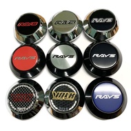 Car modification 4pcs 60mm Car sport rim wheel cap VOLK RACING RAYS Volk Racing Rays TE37 CE28 RE30