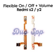 Flexible Connector Power Power On Off + Volume Xiaomi Redmi S2 / Y2 / M1803E6G / M1803E6H / M1803E6I