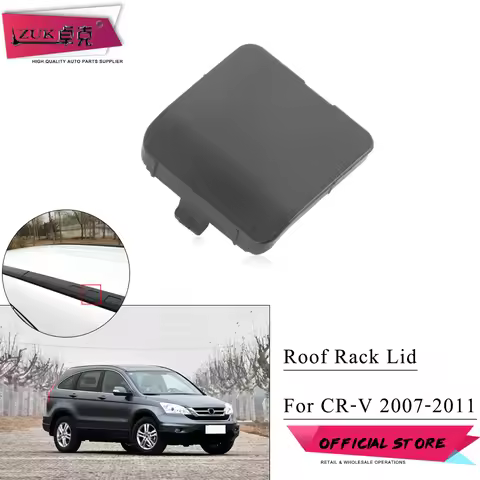 ZUK Roof Rack Lid Side Garnish Cover For HONDA CR-V CRV 2007 2008 2009 2010 2011 RE1 RE2 RE4 75244-S