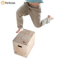 [Perfeclan] Plyometric for Home Gym Agility Box for Jumping Squats Workout