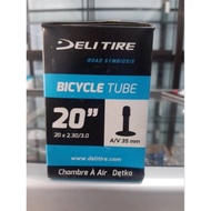 BICYCLE INNER TYRE 20 x 2.30 20x3.0 DELI AV