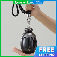 Titanium Egg Oball Tumbler 350ml Black Stainless Steel Mini Straw Carryall Insulated Portable Water