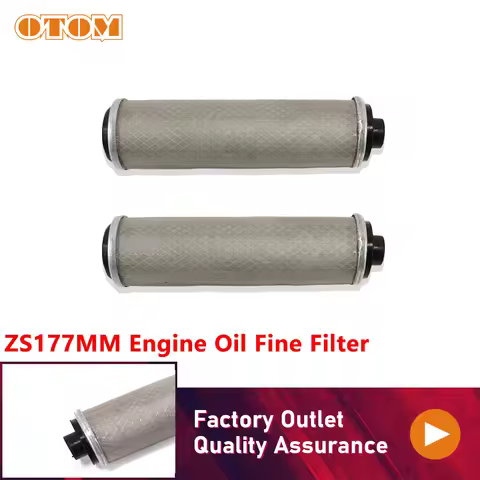 OTOM Motorcycle Accessories Oil Filter Fine Filters Strainer Grid For ZONGSHEN NC250 ZS177MM Engine 