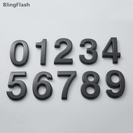 [BlF] 3.9-inch Abs Door Plate Electroplated Digital Number Signage Hotel Hotel Street Digital House 