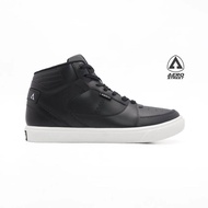 Aerostreet Hoops High hitam putih - Sepatu Casual Sepatu Sekolah Pria Wanita