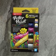 POSTER PAINT 6 METALLIC
