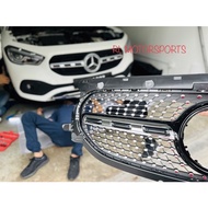 Mercedes benz GLA H247 2022 2023 diamond panamericana GT front grill grille bumper AMG GLA200 GLA250