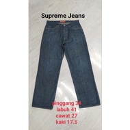 vintage supreme jeans made in USA