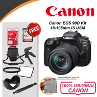 CANON EOS 90D KIT 18-135MM IS USM ORIGINAL DSLR CAMERA DIGITAL