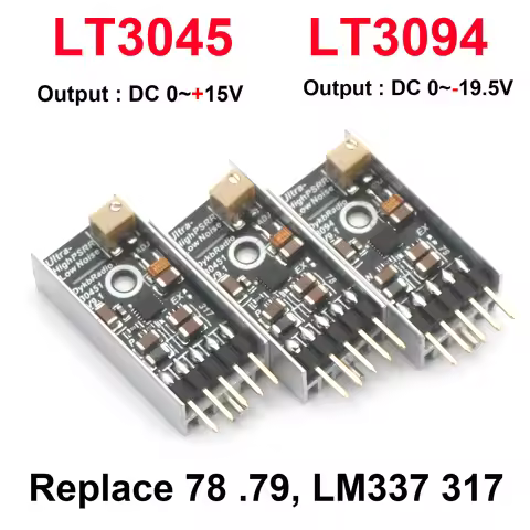 LT3045 LT3094 Replace LM317 LM337 LM78 79 Low Noise Linear RF Power Supply Positive Negative Voltage