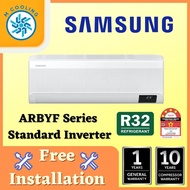 [FREE INSTALLATION] Samsung Aircond R32 Inverter Wind-Free Series (1.0HP - 2.5HP)