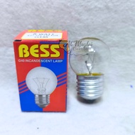 BESS G40 5 Watt Incandescent Bulb Small E27 Bulb