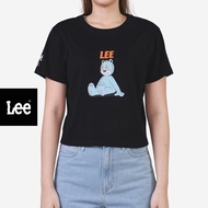 LEE เสื้อยืดแขนสั้นผู้หญิง คอลเลคชั่น Lee x Akid From Yesterday รุ่น LE F225WTSSN07